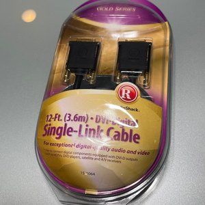 NEW! 12 foot DVI Audio/Video Cable with 24K Gold Plated Connectors